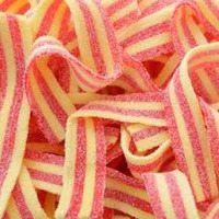 Smarty Stop All Flavor Sour Candy Belts (Strawberry Banana, 1 Pound (Pack Of 1))