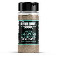 Pork King Good Seasoning - Smoky Jalapeo & Cheese - Great For Cooking And Popcorn Seasoning - Keto Friendly, Paleo, No Msg, Gluten Free