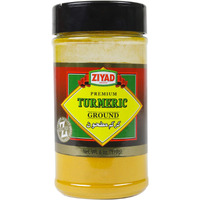 Ziyad Brand Premium Ground Turmeric Powder, No Additives, No Preservatives, Add Color To Any Meal! 6Oz