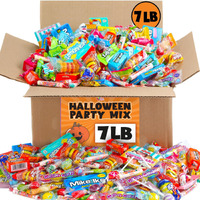 A Great Surprise Assorted Candy Mix - 7 Pound Box - Individually Wrapped Candies - Pinata Candy Mix