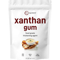 Xanthan Gum Powder, 2Lb (32Oz) | Premium Quality For Keto-Baking & Diet | Unflavored Thickening Agent For Cooking & Baking | Non-Gmo, Gluten Free, Keto & Vegan Friendly