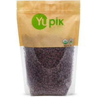 Yupik Organic 70% Pure Dark Chocolate Chips - No Sugar Added - 4000 Ct, 2.2 Lbs, Pure Chocolate, Vegan, Gmo-Free, Vegetarian, Gluten-Free, Lactose Free, Brown, Pack Of 1