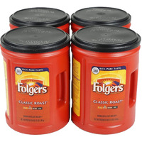 Folgers Ground Coffee 48 Oz, 4 Cans