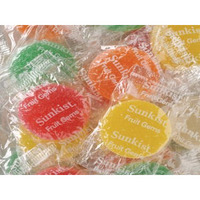 Sunkist Fruit Gems, Wrapped, 10 Lbs