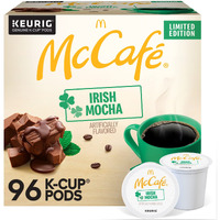 Mccafe Irish Mocha, Keurig Single Serve K-Cup Pods, Flavored Coffee, 96 Count (4 Packs Of 24)