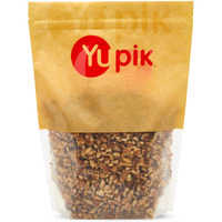 Yupik Raw California Walnuts, Medium Pieces, 2.2 Lb, Kosher, Gluten-Free, Vegan, Chopped Nuts, Unsalted, Unroasted, Source Of Omegas, Healthy Snacks, Nut Topping & Inclusion, For Baking & Cooking