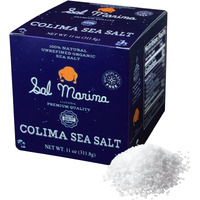 Sal Marina | Unrefined Colima Sea Salt 11Oz | Kosher Salt 100% Natural - Vegan Gluten Free Organic Table Salt Seasoning Food