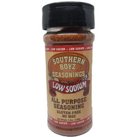 Southern Boyz Low Sodium All Purpose Cajun Creole Seasoning, 5.6 Ounce Shaker (No Msg Blend)