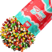 Freeze Dried Skittles Candy Big Bag -Crazy Candy - Premium Tiktok Dry Freeze Viral Candy - Unique, Fun, Weird Candy - Trendy Freeze Dried Candy Skittles, By Queen City Candy Cave (8 Oz)