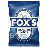 Fox's Glacier Mints Bag 200G (7Oz) X 6