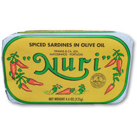 Nuri Portuguese Sardines In Spiced Olive Oil - 4 Pack - (4.4 Oz Cans)