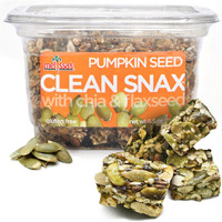 Melissa's Clean Snax With Chia And Flaxseed, Gluten-Free Packaged Snacks, All Natural, Not Artificial Flavors Added, Low Sodium Healthy Crispy Snacks, Size 5 Pack, Pumpkin Seed