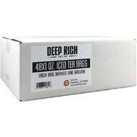 Deep Rich 48 X 1 Oz Black Iced Tea Filter Bags