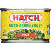 Hatch Diced Green Chiles 4Oz Hot (Qty 6)