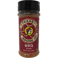 Buc-Ee's Texas Round Up Bbq Rub, Gluten Free, One 5.5 Ounce Shaker Bottle