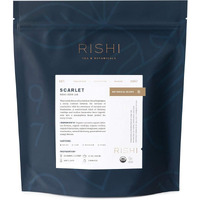 Rishi Tea Scarlet Loose Leaf Herbal Tea | Immune Support, Usda Certified Organic, Caffeine-Free Berry Fruit Blend, Antioxidants, Nutrient Dense | 1 Lb Bag, Makes 75 Cups