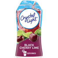 Crystal Light Sugar-Free Black Cherry Lime Zero Calories Liquid Water Enhancer 1 Count 1.62 Fl Oz