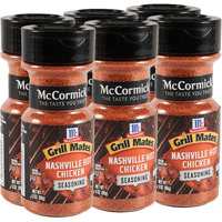 Mccormick Grill Mates Nashville Hot Chicken Seasoning, 3 Oz (Pack Of 6)