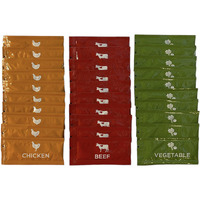 Savory Choice Broths Reduced Sodium Broth Variety Pack 10 Each Beef, Chicken And Vegetable Concentrates (30 Total) Make Great Soups Gluten Free Dairy Free