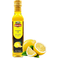 Lemon Oil, Infused Premium Extra Virgin Olive Oil, 8.5 Fl Oz (250 Ml), Finishing, Cooking, Dipping, Dressing, And Tasting, Basso 1904