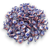 Arcor Sugar Free Peppermint Starlight Gourmet Hard Candy - Keto Friendly, 1.5 Lbs Cool Refreshing Mints Individually Wrapped - Ideal Diabetic Candy, Gluten Free!!(24 Oz)