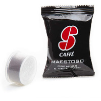 Essse Caff - Capsules Caff Maestoso - Sistema Espresso - 100 Capsules