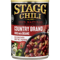 Stagg Country Brand Chili With Beans, 15 Ounce (Pack Of 12)
