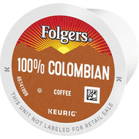 Folgers K Cups 100% Colombian Coffee For Keurig Makers, Medium Roast, 72 Count