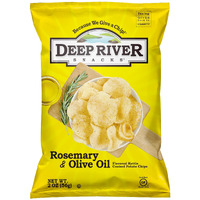 Deep River Snacks Kettle Chips, Rosemary & Olive Oil, 2-Ounce Bags (Pack Of 24)