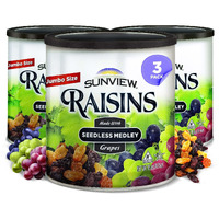 Jumbo Seedless Medley Raisins - 3 15Oz. Canisters