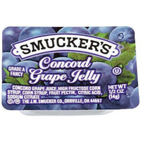Smucker's Concord Grape Jelly, 0.5 Ounce (Pack Of 200)
