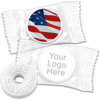 Promotional Life Savers Mints, Custom Life Savers Mints - 100 Quantity - Fully Assembled Promotional Product/Bulk With Your Logo/Customized