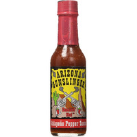 Retailsource Arizona Gunslinger Smokin' Red Jalapeo Pepper Sauce, 5 Oz., 3 Bottles