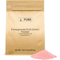 Pure Original Ingredients Pomegranate Fruit Extract Powder (1 Lb) Always Pure, Unsweetened, Smoothie Mix-In