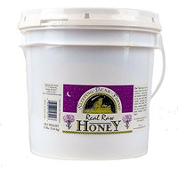 Raw Honey 1 Gallon Jug - 12 Lbs. Unfiltered, Unpasteurized, Unblended, Bulk Honey, No Additives, Spreadable Creamy Honey