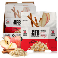 The Gluten Free Brothers Protein Oatmeal Cups - Gluten Free Apple Cinnamon Oatmeal Pouches - Instant Hot Breakfast Cereal In A Pop-Up Cup - Non Gmo, Soy Free, Vegan, 2 Oz (6 Count)