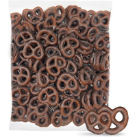 Dark Chocolate Covered Mini Pretzels, 2 Pound Bag