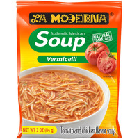 La Moderna Vermicelli Soup, Noodles & Broth, 3.5 Oz, Pack Of 12
