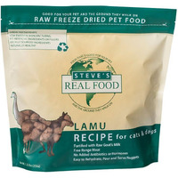 Steve's Real Food Freeze-Dried Raw Nuggets 1.25# (Lamb Emu)