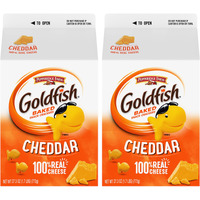 Goldfish Cheddar Crackers, 27.3 Oz Carton, 2 Ct Box