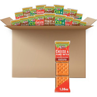 Keebler Sandwich Crackers, Single Serve Snack Crackers, Lunch Snacks, Variety Pack (45 Packs)