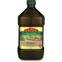 Pompeian Robust Extra Virgin Olive Oil, First Cold Pressed, Full-Bodied Flavor, Perfect For Salad Dressings & Marinades, 101 Fl. Oz.