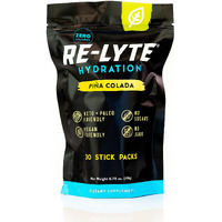 Redmond Re-Lyte Hydration Electrolyte Mix (Pina Colada), 30 Stick Packs
