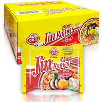 Ottogi Jin Ramen Spicy Flavor, 4.23 Oz (Pack Of 18) - Authentic Korean Instant Noodles, Rich And Savory Broth, Quick And Easy Meal