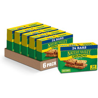 Nature Valley Granola Bars, Crunchy Oats 'N Honey, 17.88 Oz, 24 Ct (Pack Of 6)