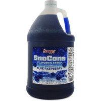 Snappy Blue Raspberry Sno Cone Syrup, 1 Gallon128 Ounce
