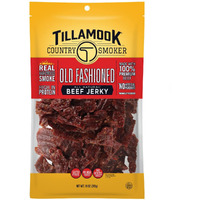 Tillamook Country Smoker Real Hardwood Smoked Beef Jerky, Old Fashioned, 10 Ounce