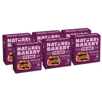 Natures Bakery Whole Wheat Fig Bars, Original Fig, Real Fruit, Vegan, Non-Gmo, Snack Bar, 6 Boxes With 6 Twin Packs (36 Twin Packs)
