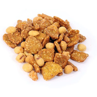 Oregon Farm Fresh Snacks Honey Roasted Nuts And Crackers Mix - Locally Made Honey Roasted Sesame Sticks And Nuts Mix - Enjoy The Perfect Mix Of Sweet & Salty - Honey Roasted Mixed Nuts (16Oz)