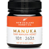 New Zealand Honey Co. Raw Manuka Honey Umf 10+ | Mgo 263+, 8.8Oz / 250G